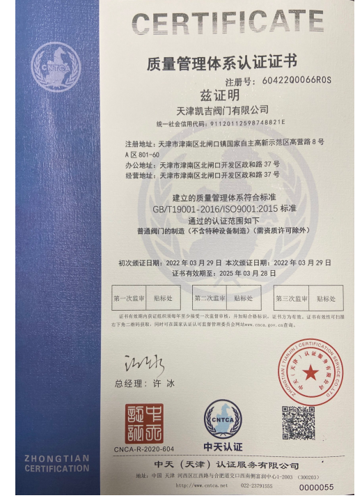 质量管理体系认证（中文版）